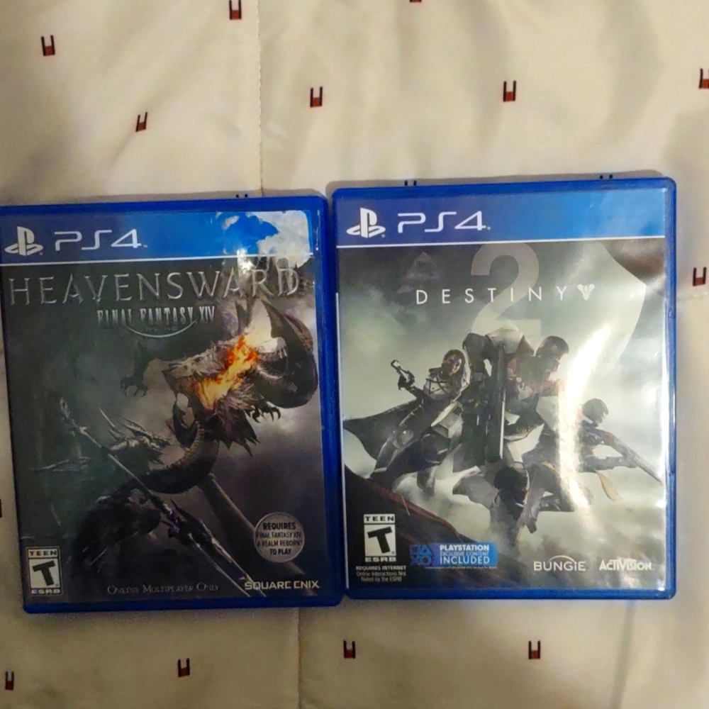 Destiny and heavensward PS4 games